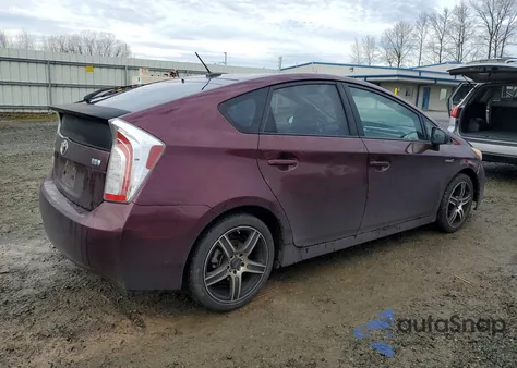 2013 Toyota Prius z USA, uszkodzony, nr VIN JTDKN3DU3D5591037